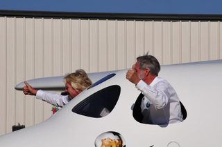 Illustration for article titled First Virgin Galactic White Knight II Photos